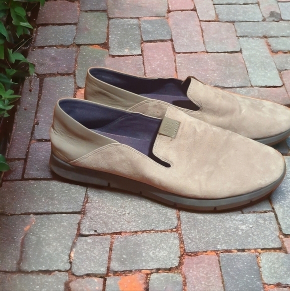 Cole Haan Grand Shoes  Horizon Slip On Loafers comfy Gray Suede Casuals sz 10.5 - Picture 9 of 10